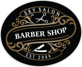 SkysalonBarberShopLogo